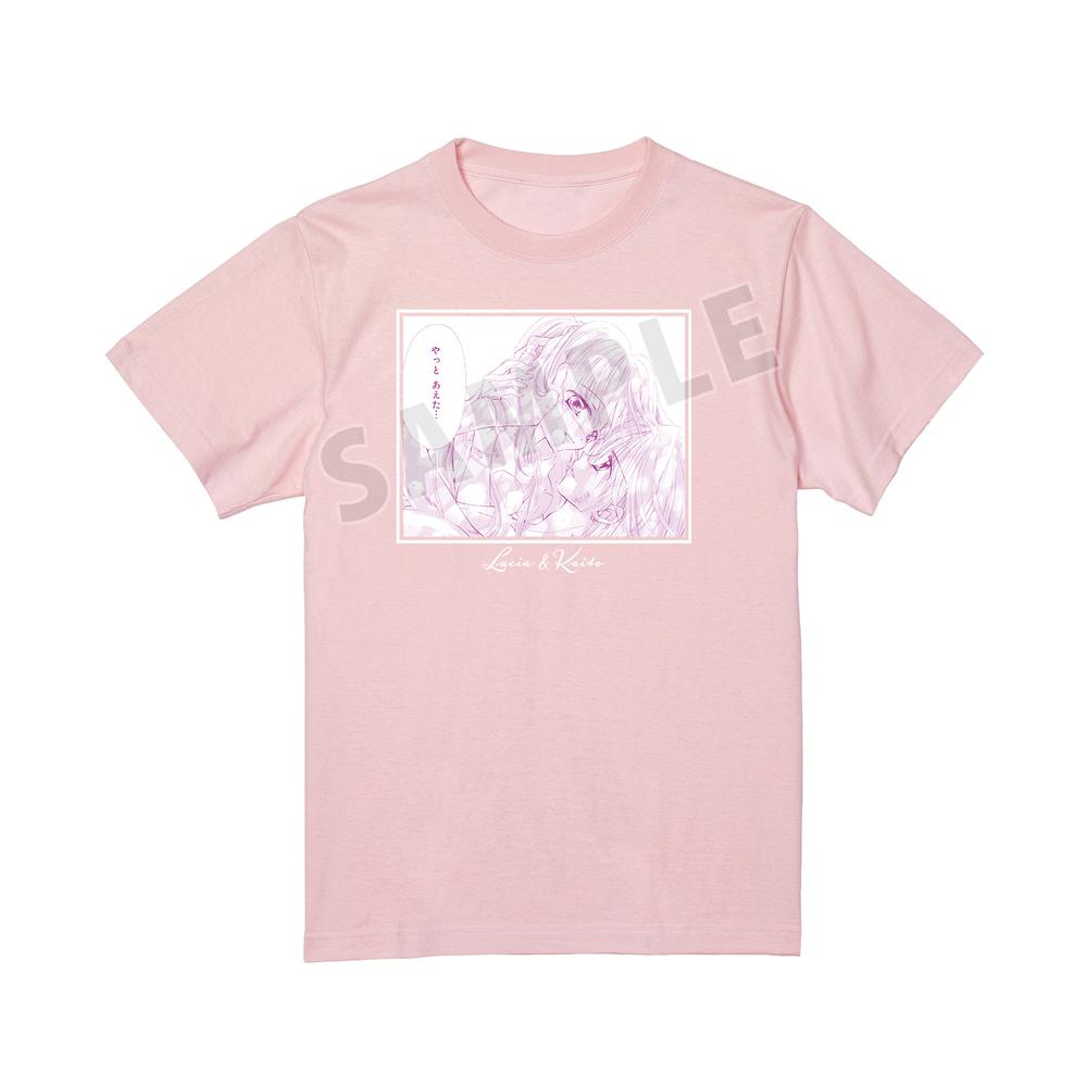 『ぴちぴちピッチ』七海 るちあ&堂本 海斗 原作コマ Tシャツ ver.Aメンズ【202506再販】