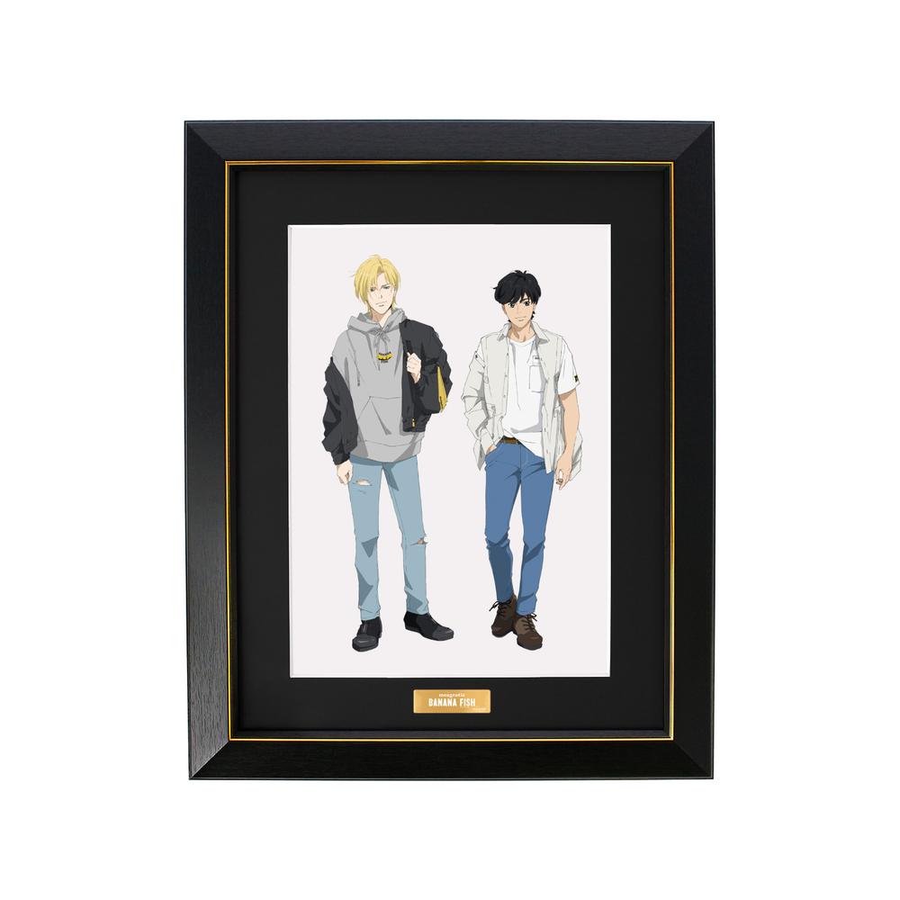 『BANANA FISH』meagratiaコラボ 描き下ろしイラスト アッシュ・リンクス&奥村英二 私服ver. キャラファイングラフ【202512再販】