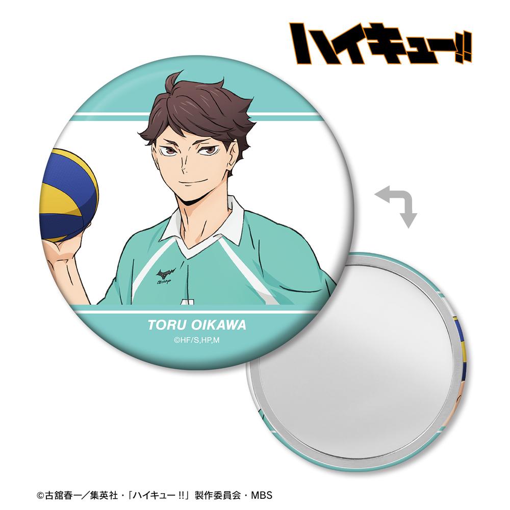 【新品送料込】 ハイキュー 及川 缶バッジ 青城祭 ナンジャタウン ガチャ 主将 青葉城西 メンバー 駿河屋 - 及川徹 56mm缶バッジ 「ハイキュー