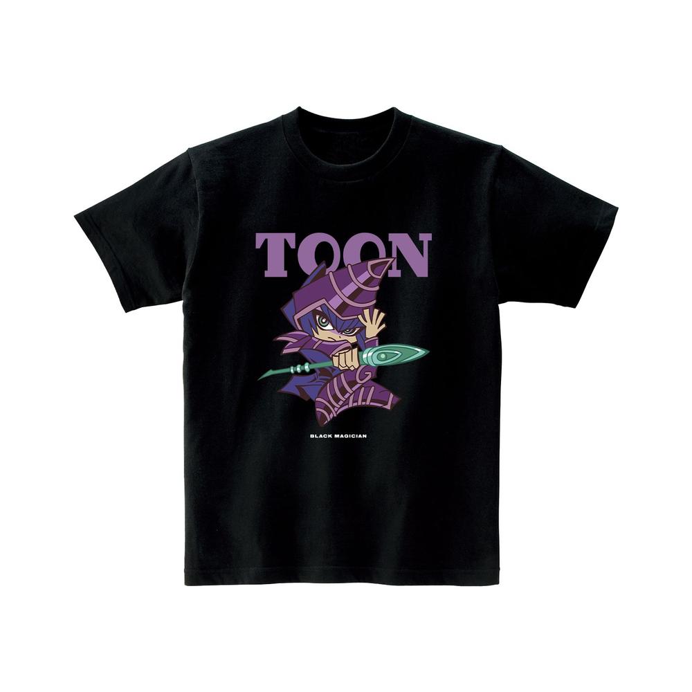 『遊☆戯☆王デュエルモンスターズ』ブラック・マジシャン トゥーン・ワールド テイストデフォルメ Tシャツレディース【202603再販】