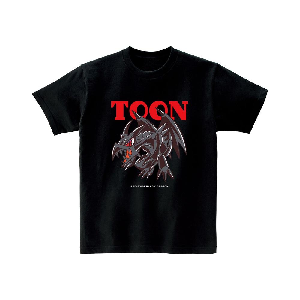 『遊☆戯☆王デュエルモンスターズ』真紅眼の黒竜 トゥーン・ワールド テイストデフォルメ Tシャツメンズ【202603再販】