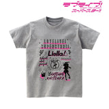 『ラブライブ!スーパースター!!』鬼塚 夏美 Ani-Sketch Tシャツメンズ【202406再販】