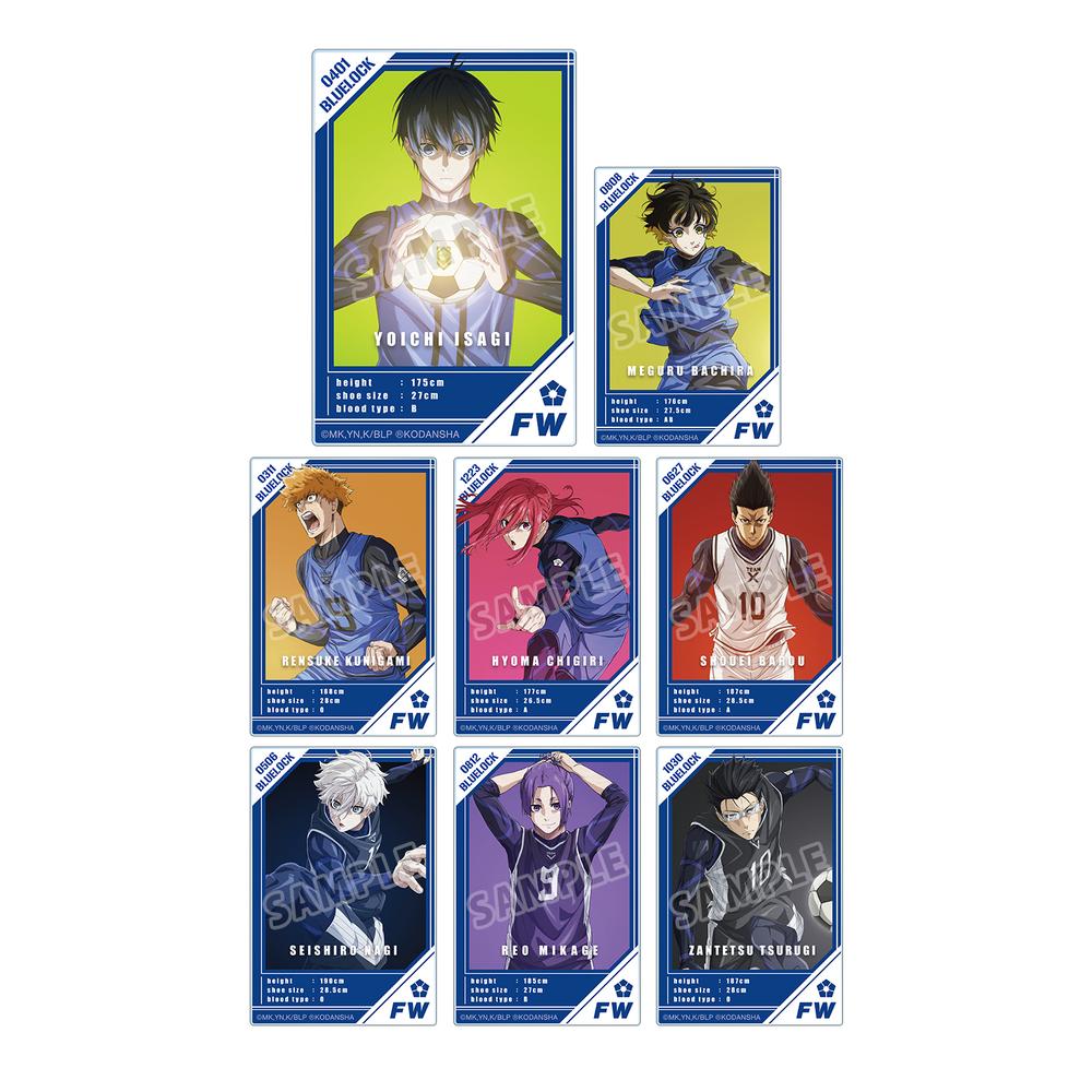 『ブルーロック』トレーディングキャラクタービジュアルアクリルカード(単位/BOX)【202510再販】