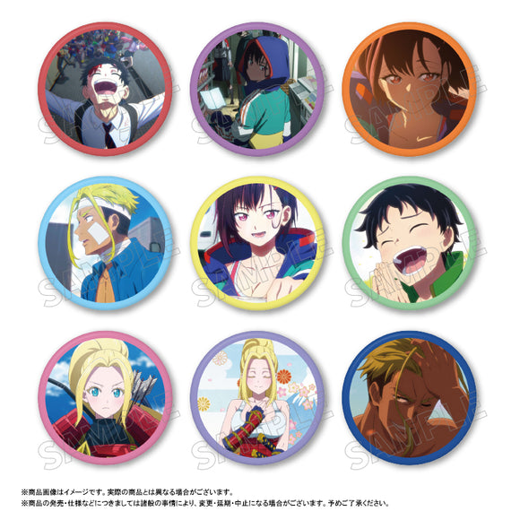 歌衣メイカ ローソン 缶バッジ SD バッジ・ビンズ うり(カラフルピーチ