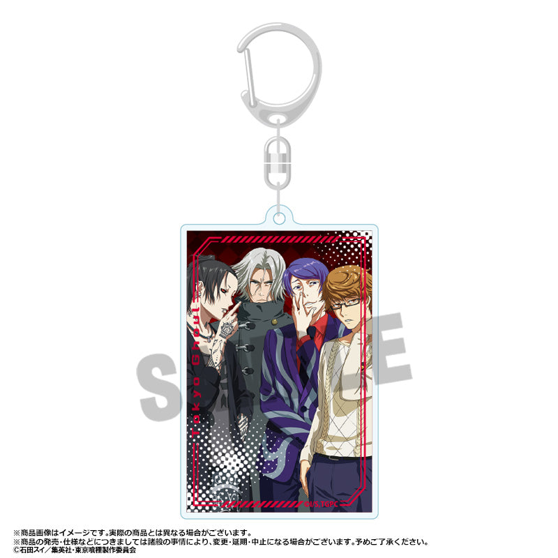 東京喰種 :re 缶バッジ HEROES アクリルキーホルダー ポスト