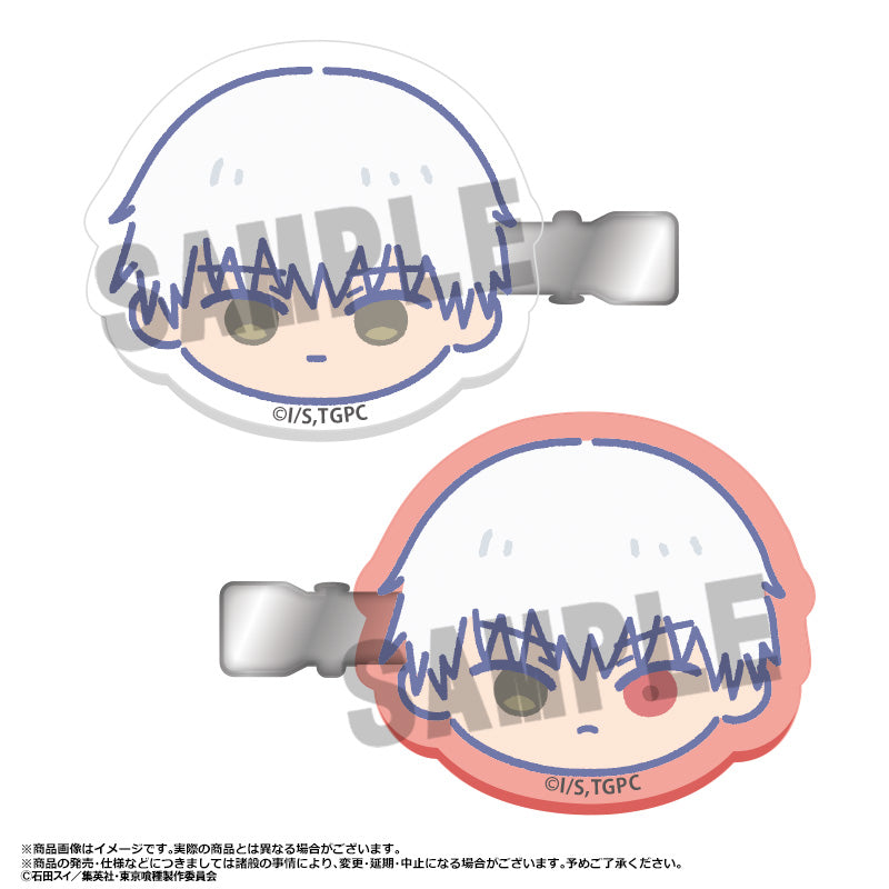 『東京喰種トーキョーグール』ゆるころフェイス ヘアクリップセットA(金木研)【202603再販】