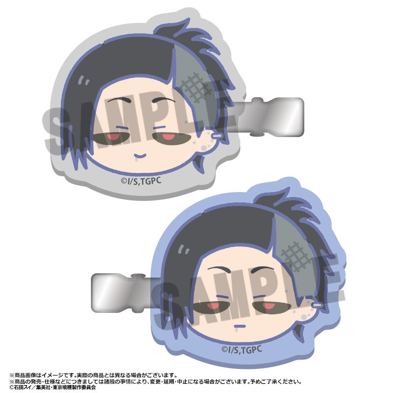 『東京喰種トーキョーグール』ゆるころフェイス ヘアクリップセットB(ウタ)【202506再販】
