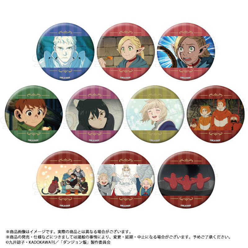 【先行発売】ダンジョン飯 AKIBAスタイル 缶バッジ マルシル　全種とオマケ ダンジョン飯』原作絵グッズが予約受付中。複製原画やマルシルの