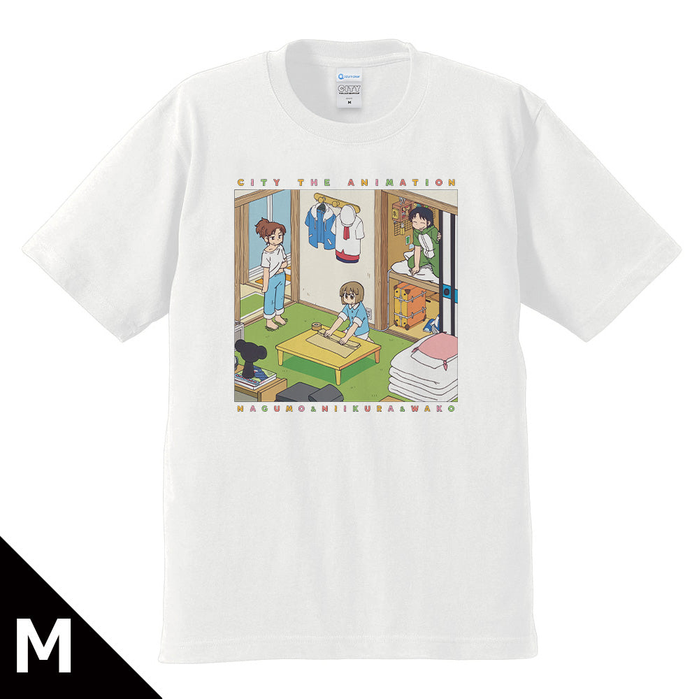 『CITY THE ANIMATION』Tシャツ 南雲美鳥&にーくら&泉わこ