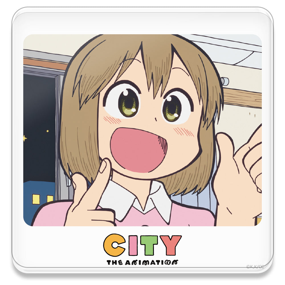 『CITY THE ANIMATION』アクリルコースター(スタンド付) にーくら