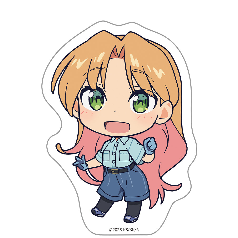 『瑠璃の宝石』ダイカットステッカー 谷川 瑠璃 デフォルメver.