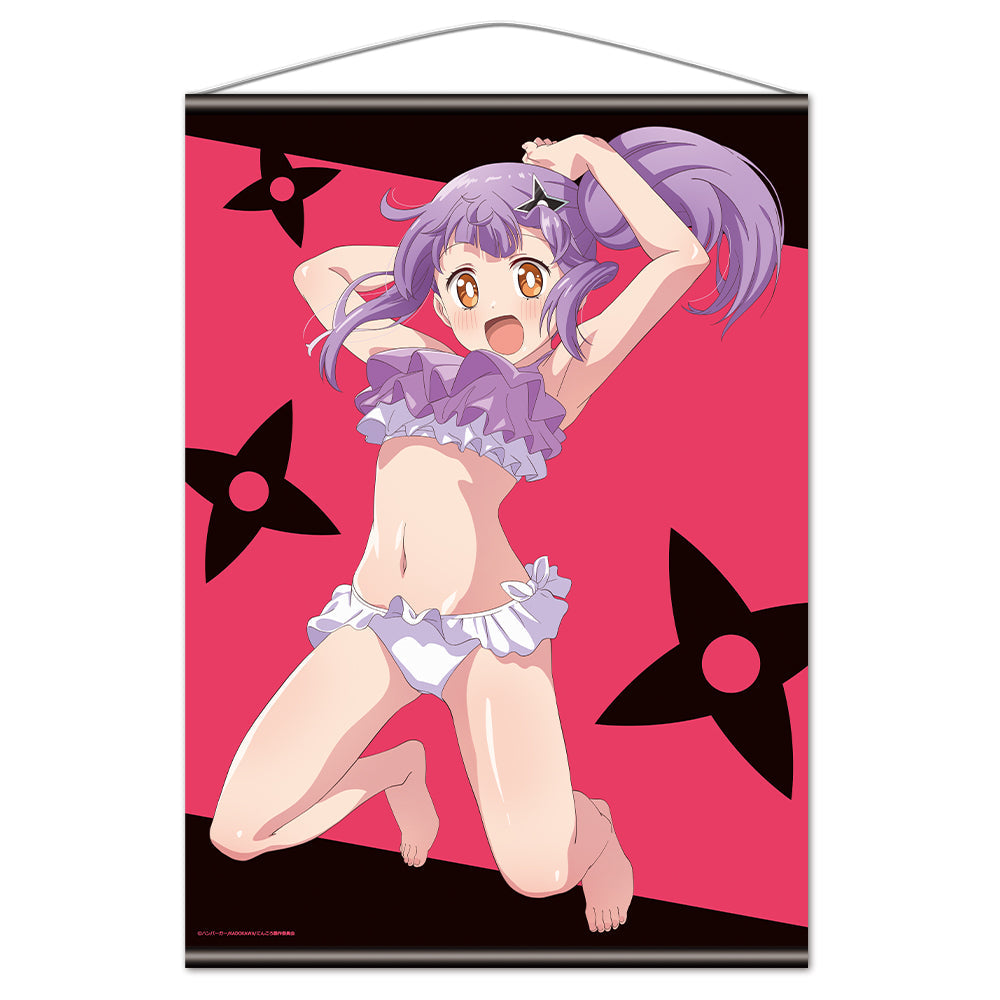 『忍者と殺し屋のふたりぐらし』B2タペストリー 草隠さとこ 水着ver.