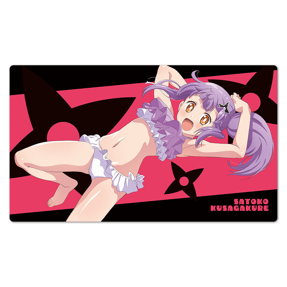 『忍者と殺し屋のふたりぐらし』キャラクターラバーマット 草隠さとこ 水着ver.