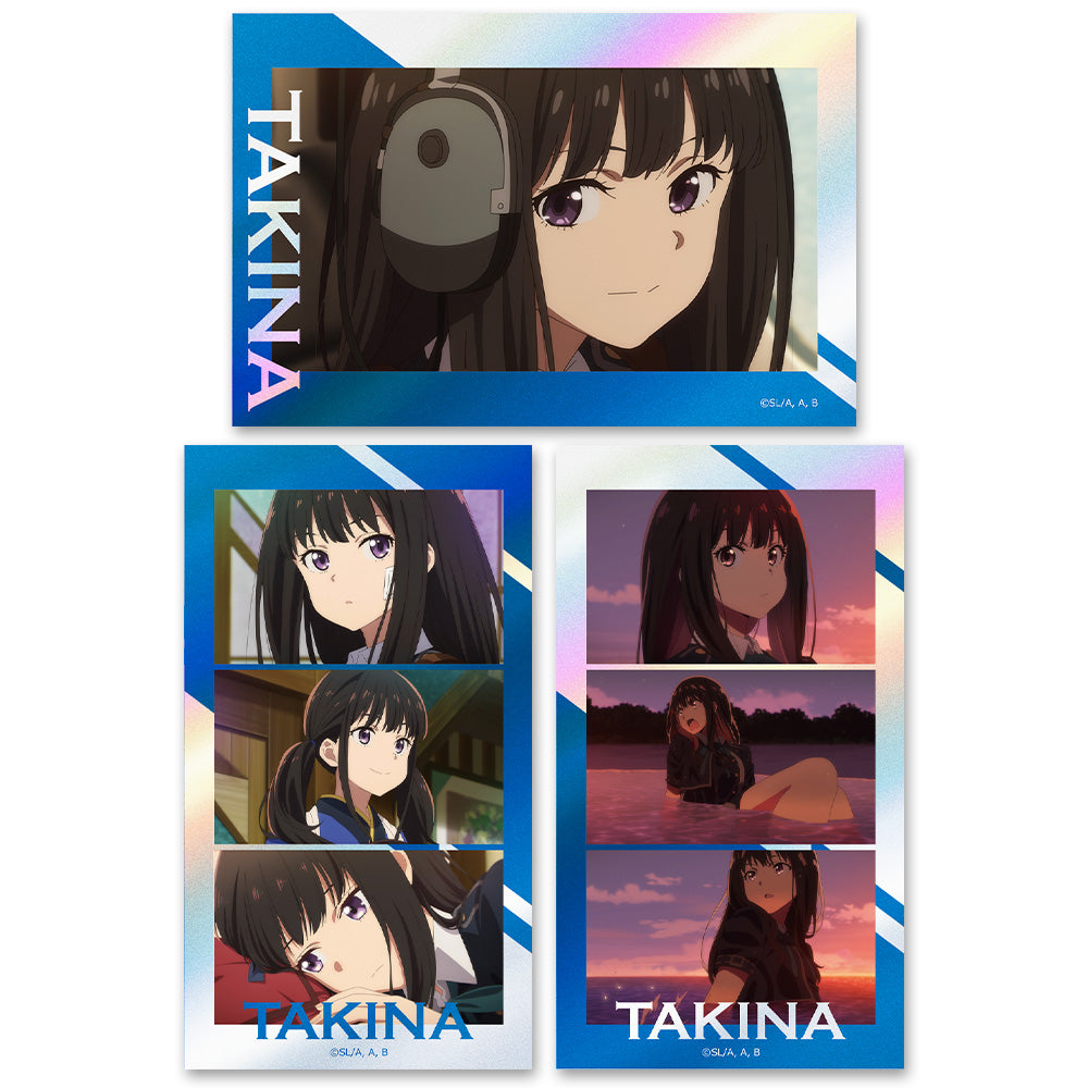 『リコリス・リコイル』サムネイルキラステッカーセット 井ノ上たきな