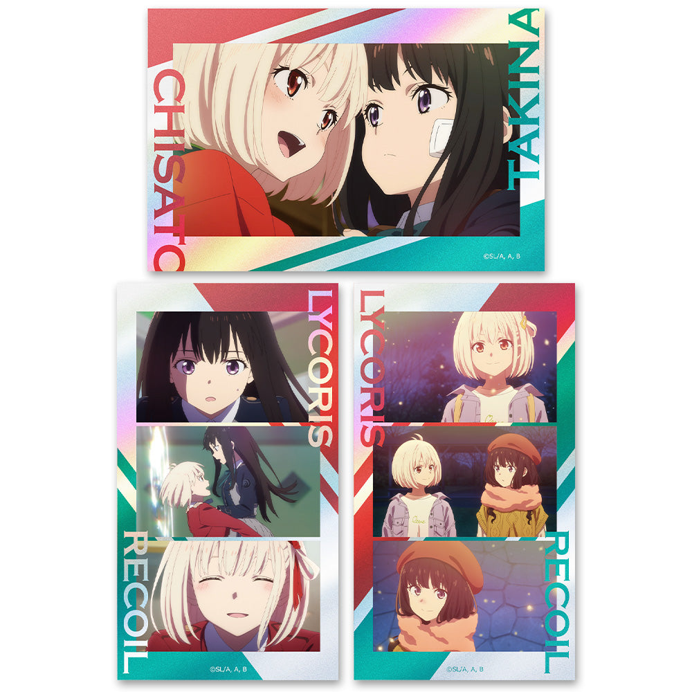 『リコリス・リコイル』サムネイルキラステッカーセット 千束&たきな