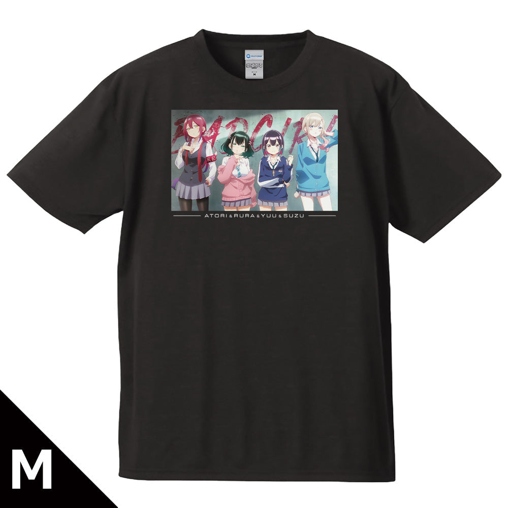 『ばっどがーる』Tシャツ 優&亜鳥&涼&るら ティザービジュアルver.