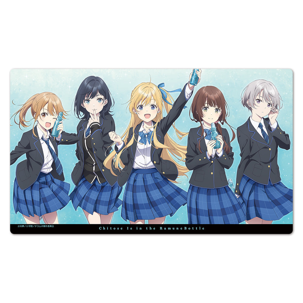 『千歳くんはラムネ瓶のなか』キャラクターラバーマット 夕湖&優空&悠月&陽&明日風