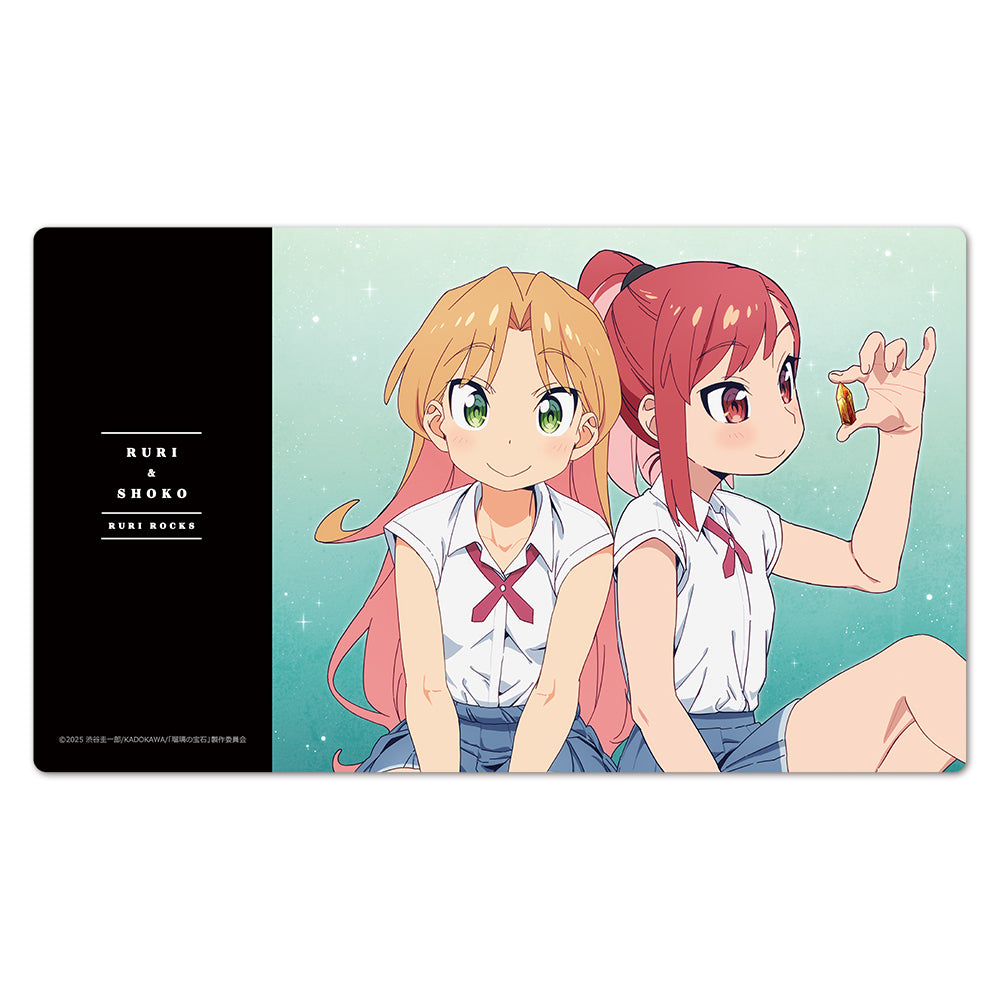 『瑠璃の宝石』キャラクターラバーマット 瑠璃&硝子