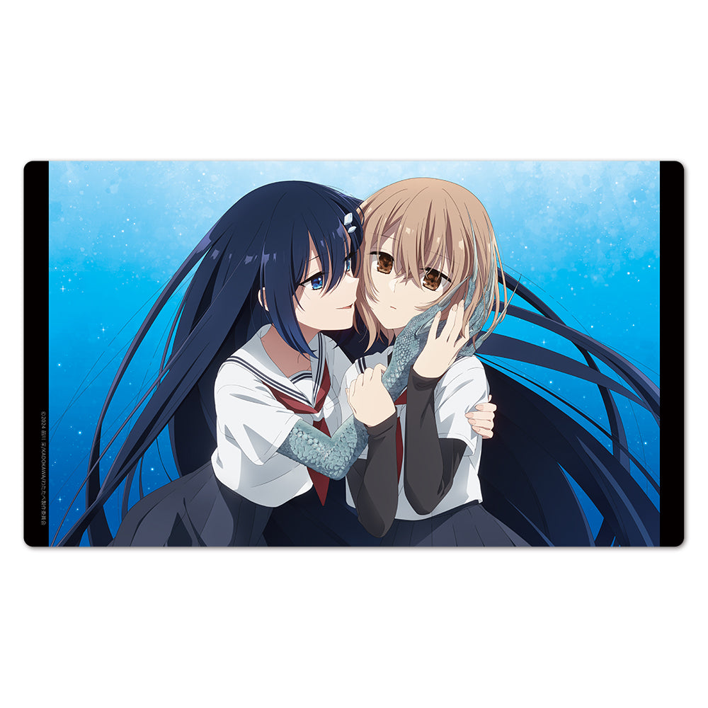 『私を喰べたい、ひとでなし』キャラクターラバーマット 比名子&汐莉