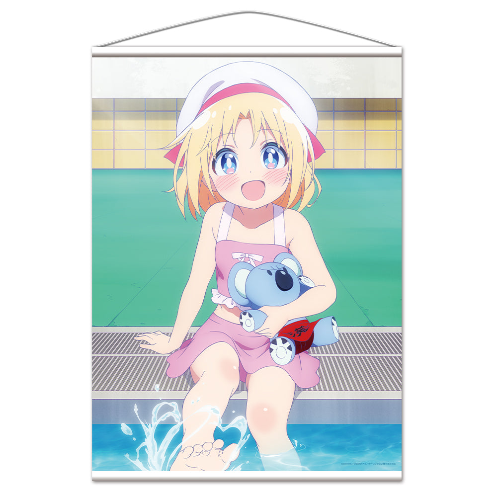 『ゲーセン少女と異文化交流』B2タペストリー リリー・ベイカー 水着ver.