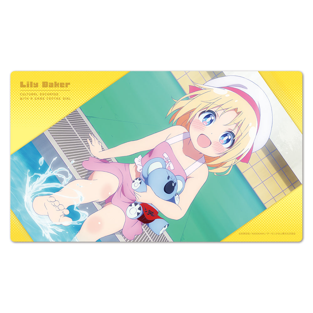 『ゲーセン少女と異文化交流』キャラクターラバーマット リリー・ベイカー 水着ver.