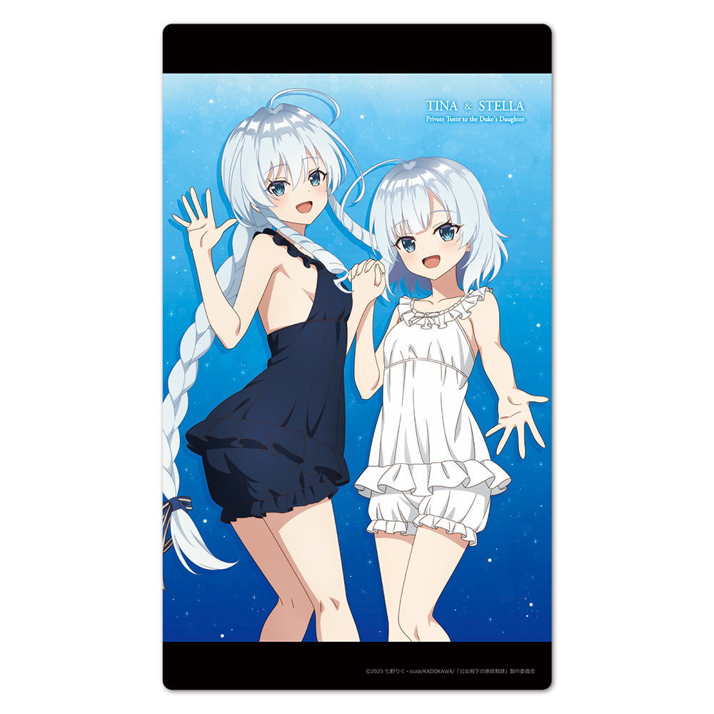 『公女殿下の家庭教師』キャラクターラバーマット ティナ&ステラ