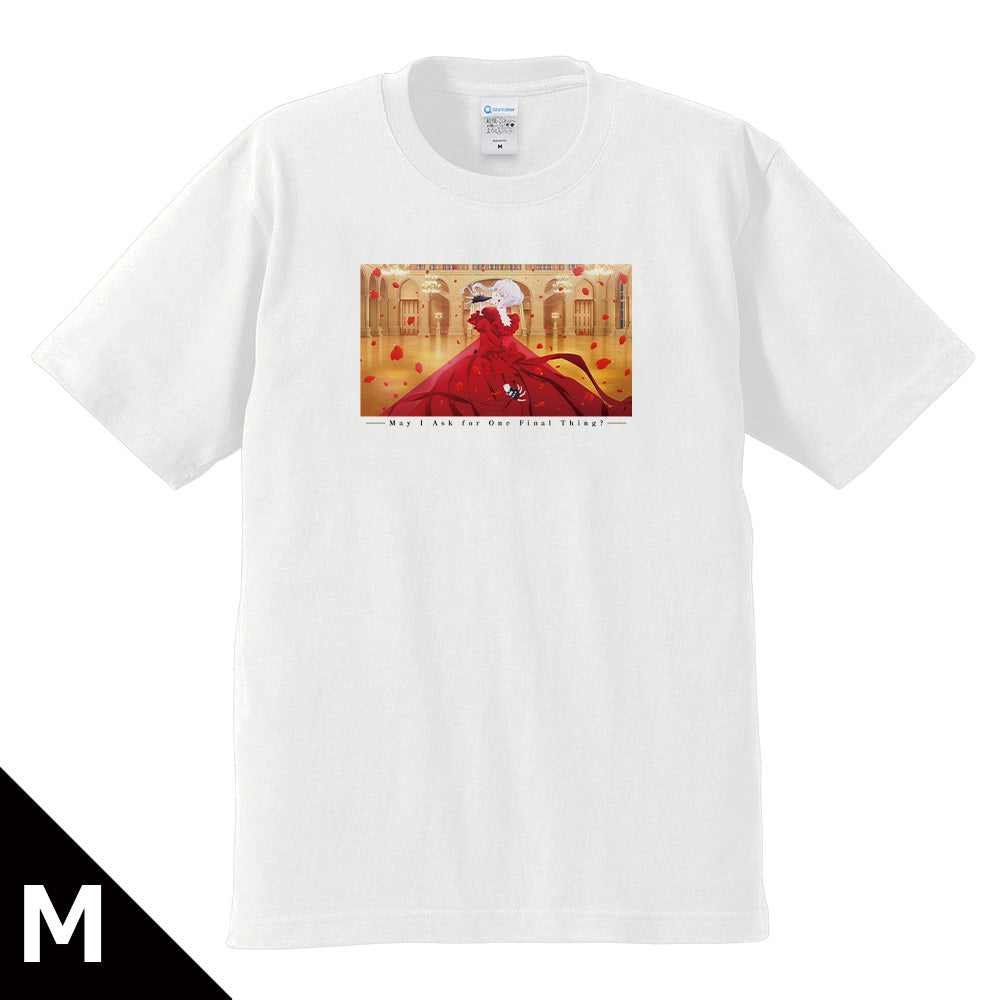 『最後にひとつだけお願いしてもよろしいでしょうか』Tシャツ スカーレット ティザービジュアルver.