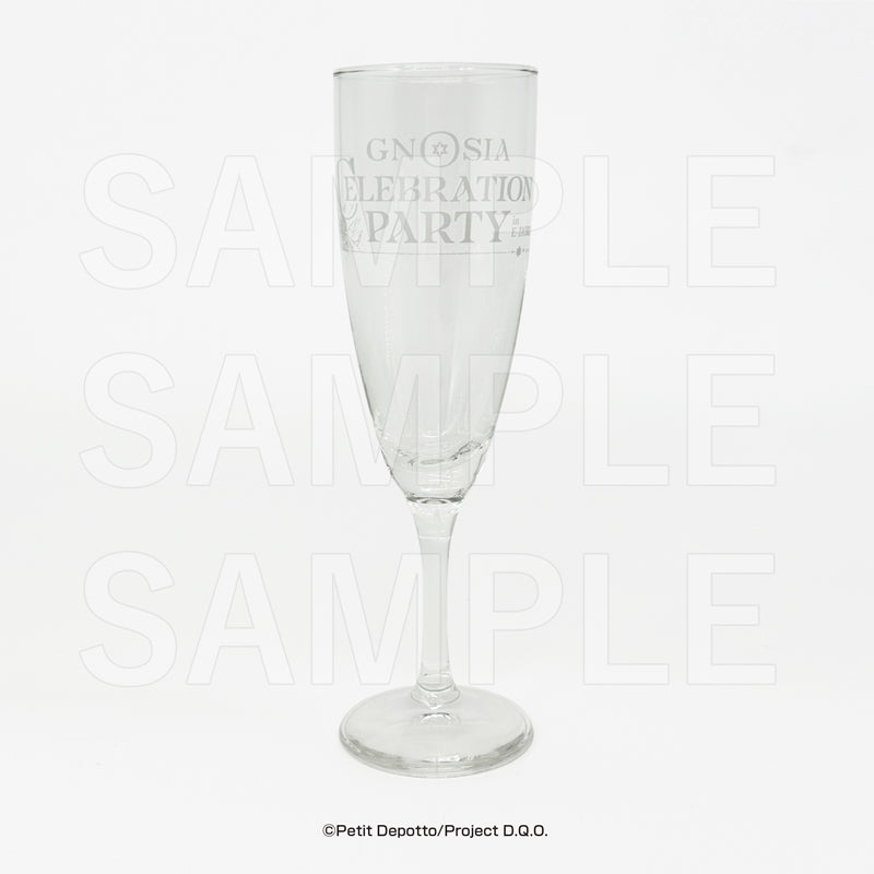 『GNOSIA Celebration Party in E-DINER』シャンパングラス