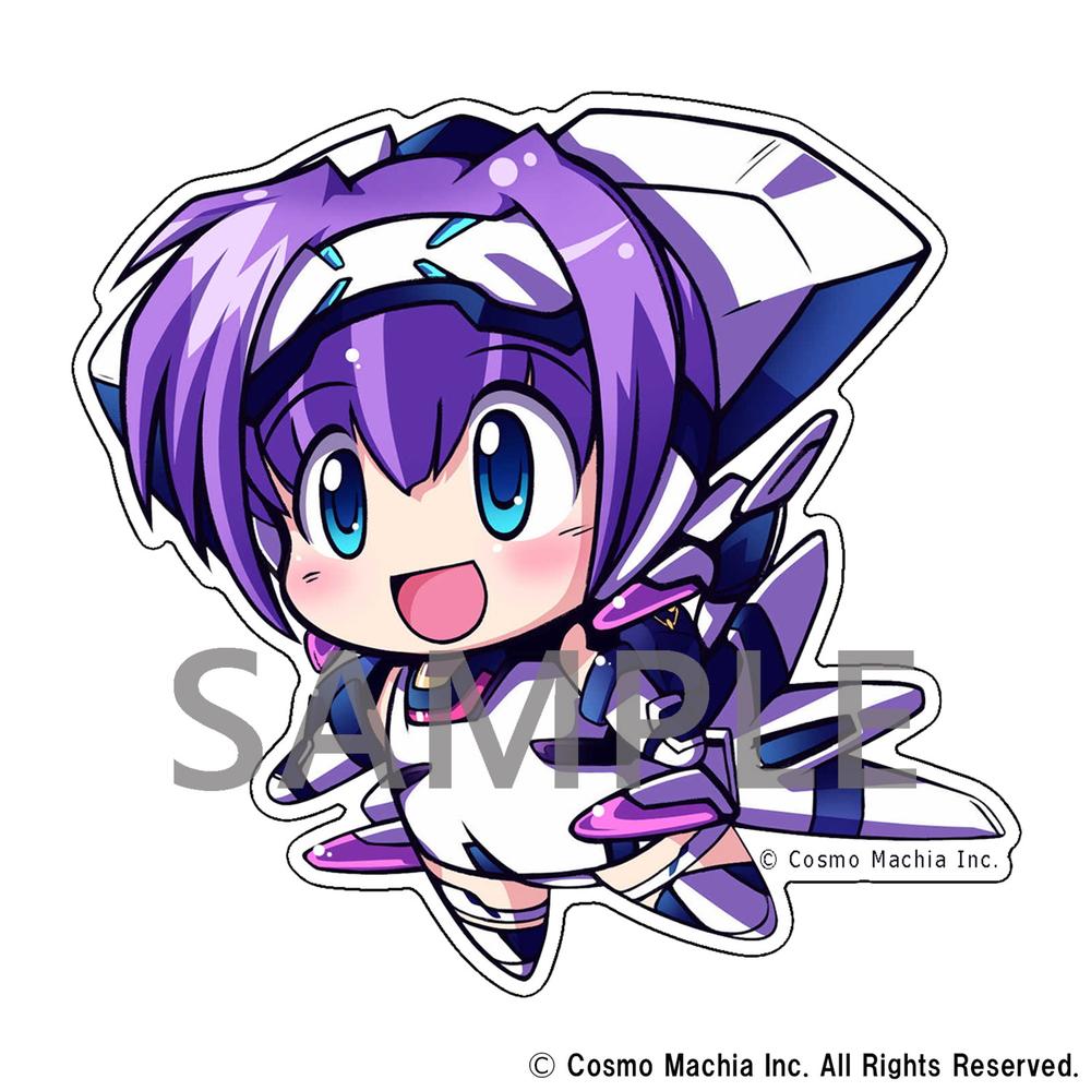 『トリガーハート エグゼリカシリーズ』ダイカット・ステッカー エグゼリカ