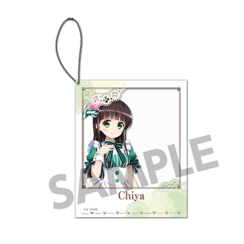 『ご注文はうさぎですか? BLOOM』描き下ろしポラロイド風アクリルキーホルダー 千夜