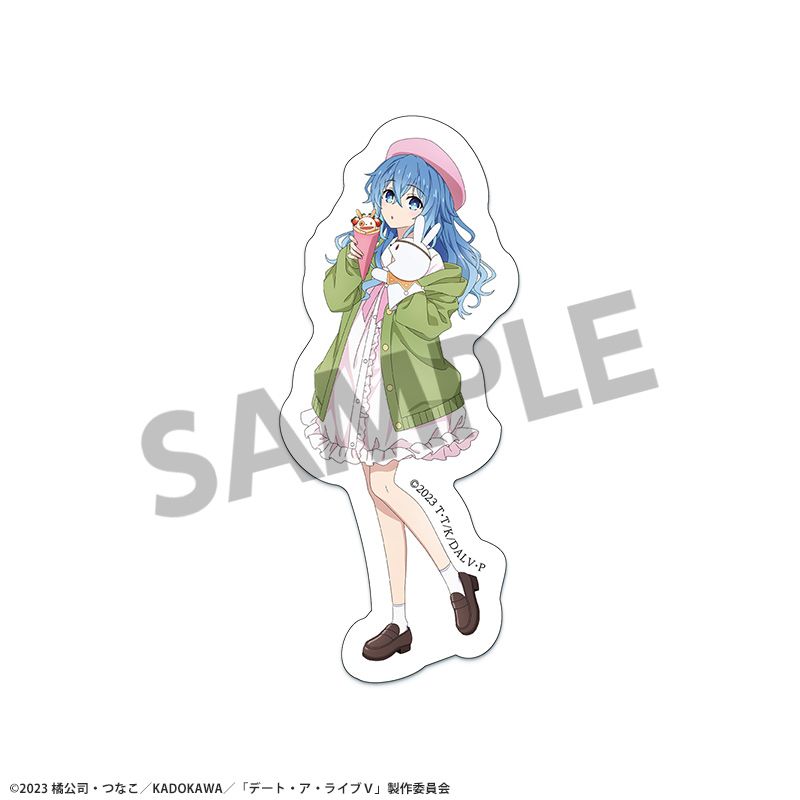 『デート・ア・ライブV』描き下ろしダイカットステッカー 四糸乃 遊園地デート ver.