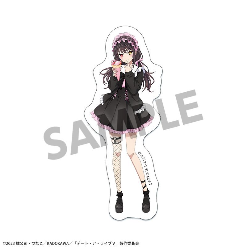 『デート・ア・ライブV』描き下ろしダイカットステッカー 時崎狂三 遊園地デート ver.