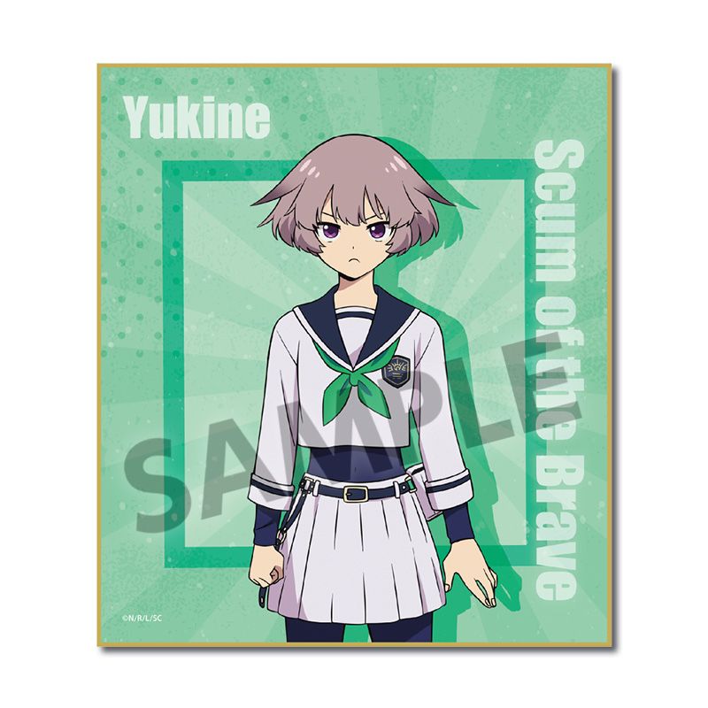 『勇者のクズ』ミニ色紙 印堂雪音