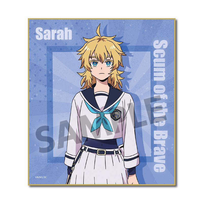 『勇者のクズ』ミニ色紙 セーラ・カシワギ・ペンドラゴン