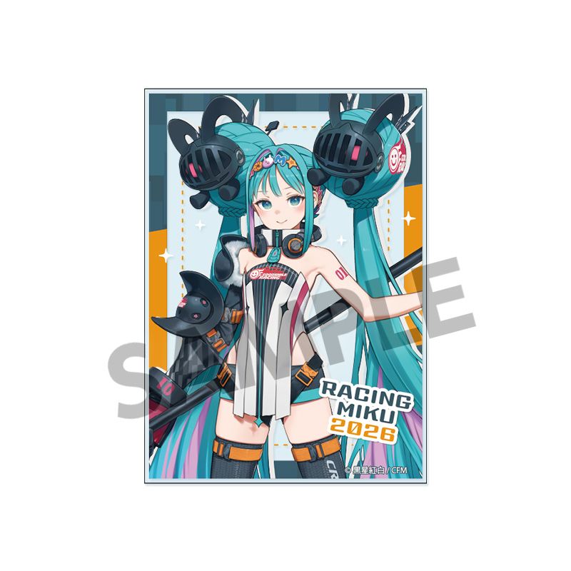 『レーシングミク』2026 キービジュアル1 Ver. アクリルカード