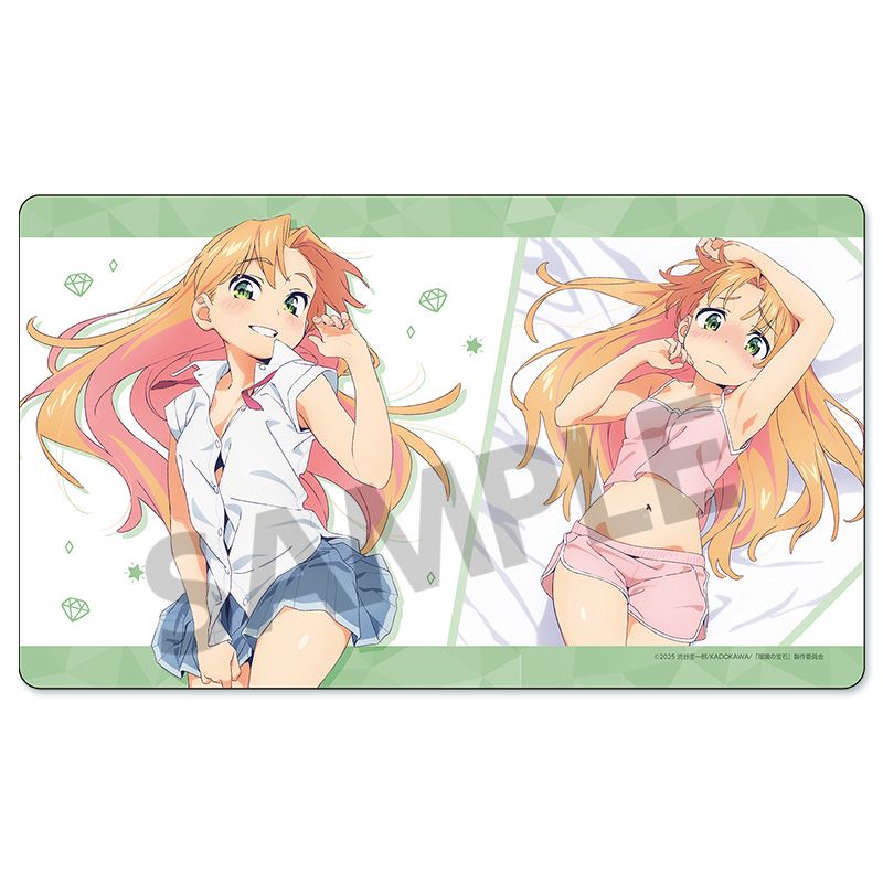 『瑠璃の宝石』描き下ろしラバーマット 谷川瑠璃