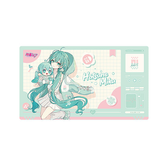 『キャラクター・ボーカル・シリーズ01 初音ミク』初音ミク ミクハグシリーズ デスクマット フラワーVer.