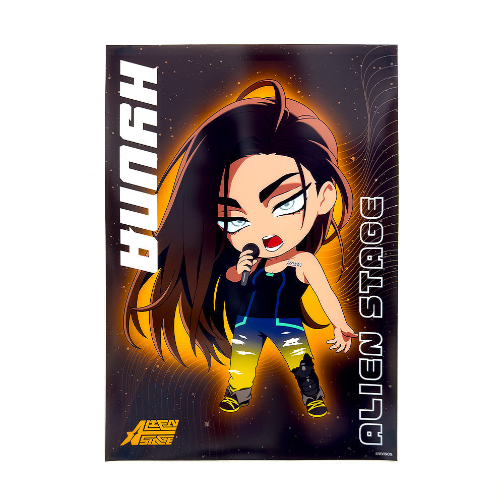 『ALIEN STAGE』ねんどろいどぷらす クリアポスター ヒョナ