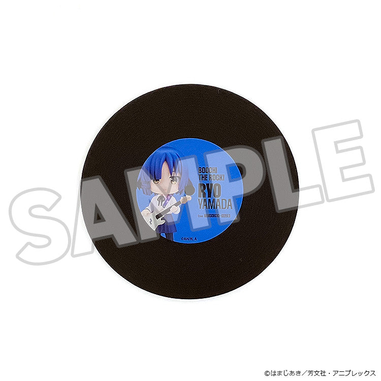 『ぼっち・ざ・ろっく!』ねんどろいどぷらす レコード風コースター 山田リョウ