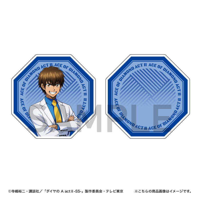『ダイヤのA actII -Second Season-』アクリルコースター(沢村栄純)