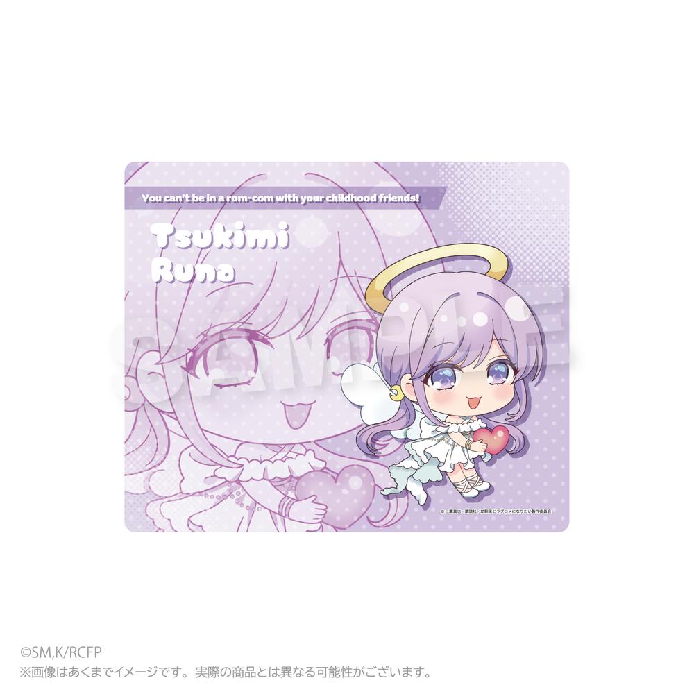 『幼馴染とはラブコメにならない』マウスパッド 天使Ver. 月見るな