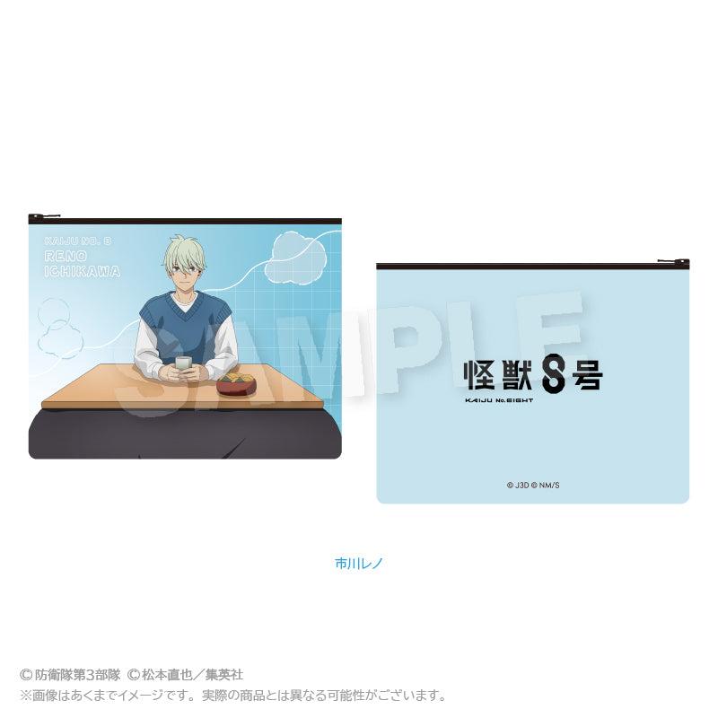 『怪獣8号』フラットポーチ こたつVer. 市川レノ