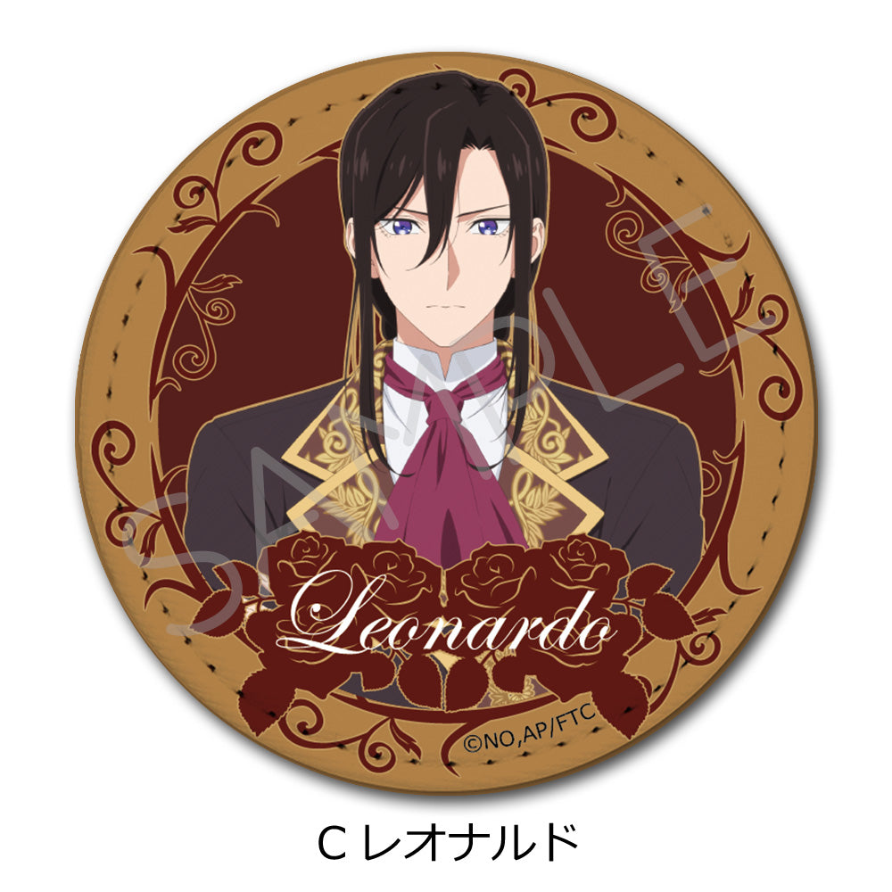 『最後にひとつだけお願いしてもよろしいでしょうか』レザーバッジ C レオナルド
