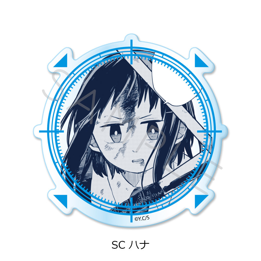 『幼稚園WARS』第2弾 3wayアクリルバッジ SC ハナ