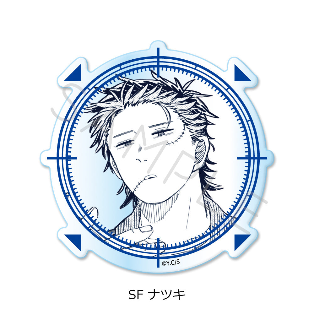 『幼稚園WARS』第2弾 3wayアクリルバッジ SF ナツキ