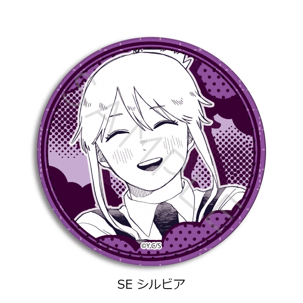 『幼稚園WARS』第2弾 レザーバッジ(丸形) SE シルビア