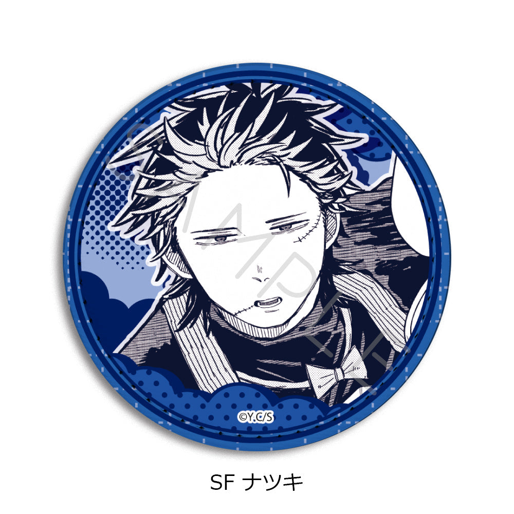 『幼稚園WARS』第2弾 レザーバッジ(丸形) SF ナツキ