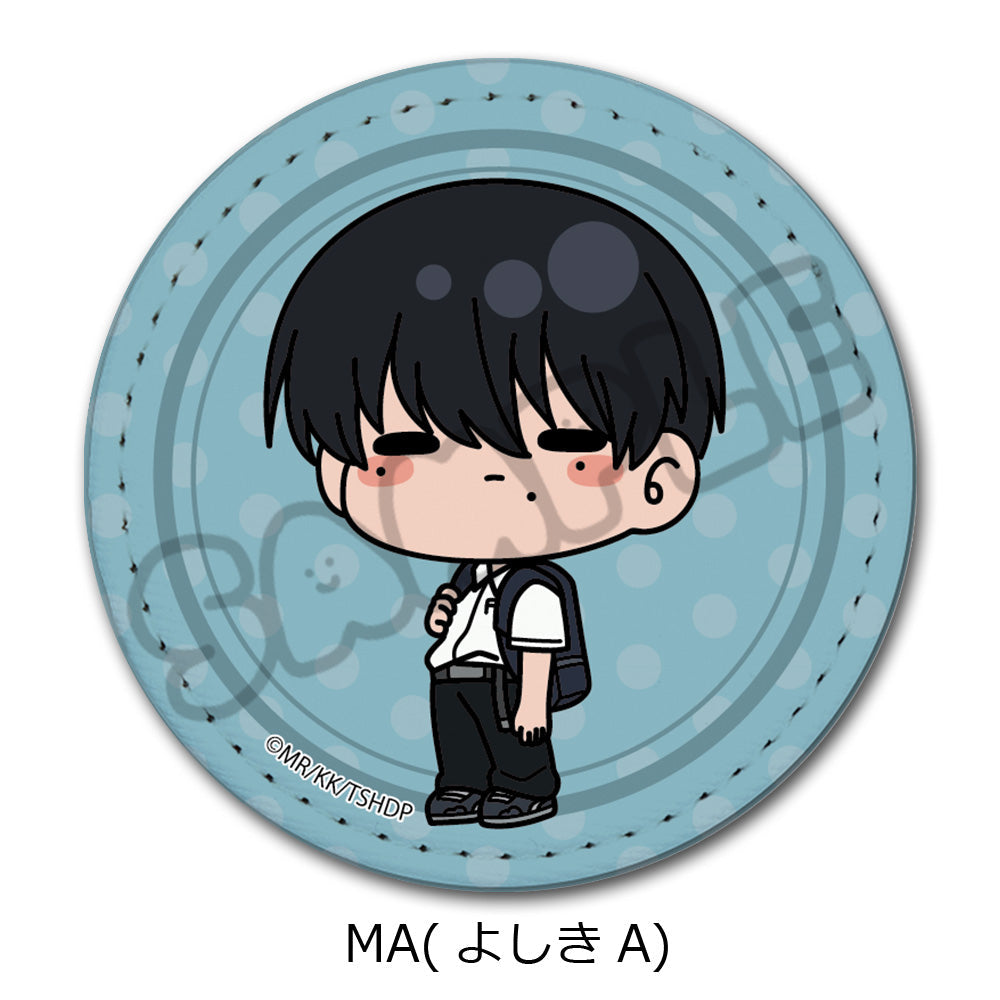 『光が死んだ夏』レザーバッジ(丸形) MA よしきA