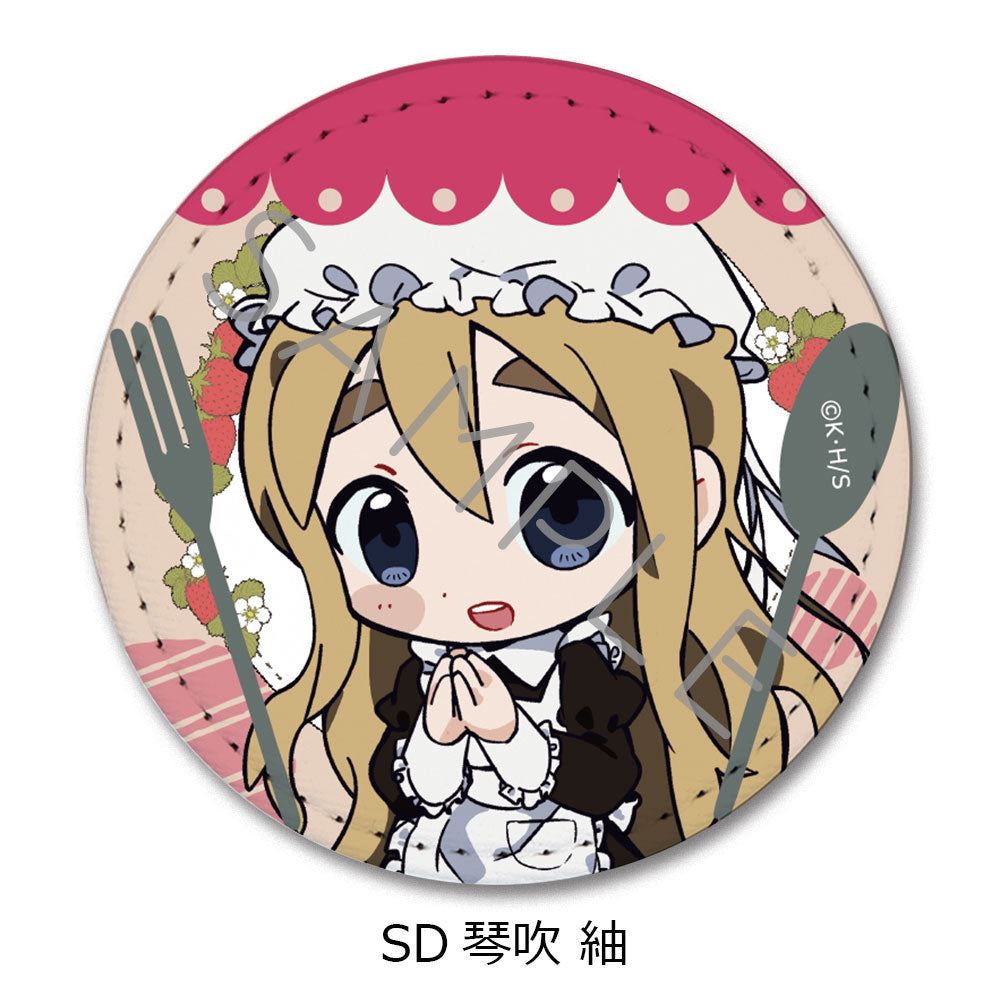 『けいおん!』第2弾 レザーバッジ(丸形) SD 琴吹紬