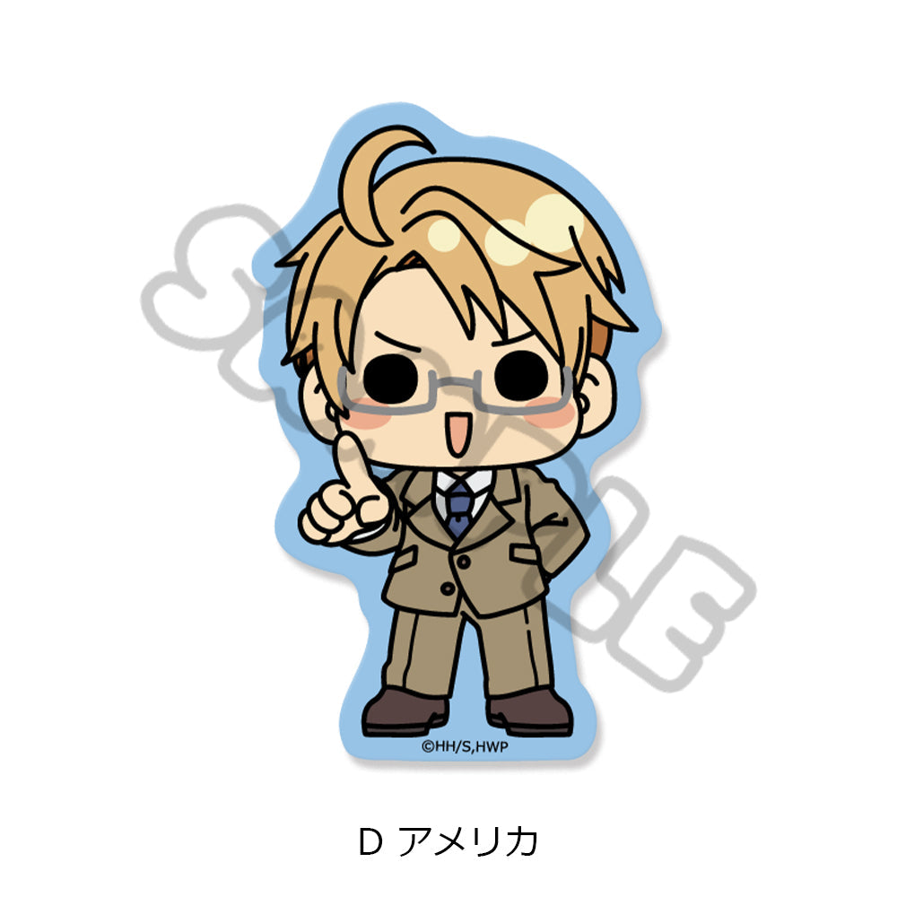 『ヘタリア World☆Stars』クリアカードステッカー D アメリカ